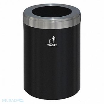 GLARO Recycling Container Black 41 gal., 34AW80