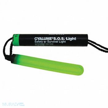 CHEMLIGHT BY CYALUME TECHNOLOGIES Lightstick Green Include Lanyard PK50, 34AZ37