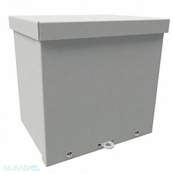 WIEGMANN Enclosure Mtlc 12In.Hx 10In.Wx4In.D, 6C726
