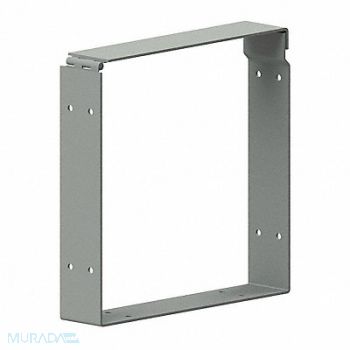 WIEGMANN Wireway Connector 6x6 Sq In Steel Gray, 2VE54