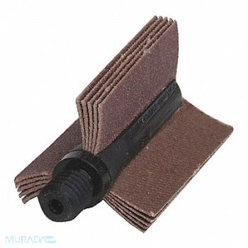 MERIT Bore Polisher 3 1/8 to 4 in Dia 120 Grit, 34CC62