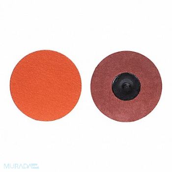 NORTON Quick-Change Sanding Disc 3 in Dia TR, 34CD58