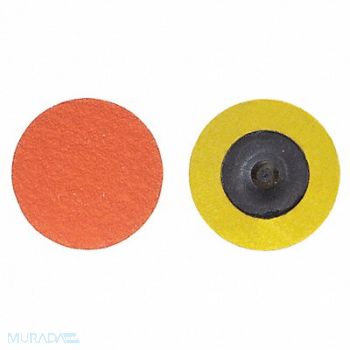 NORTON Quick-Change Sanding Disc 2 in Dia TR, 34CD59