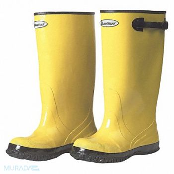 GRAINGER APPROVED Overboots Mens Size 18 Yellow PR, 34CL77