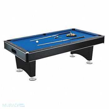 HATHAWAY Pool Table 7 ft Black MDF Wool/Nylon, 34CR04