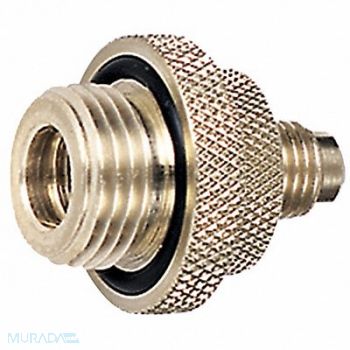 MIDWEST INSTRUMENT Backflow Quick Connect 1/2in NPT x 1/4in, 34CU37