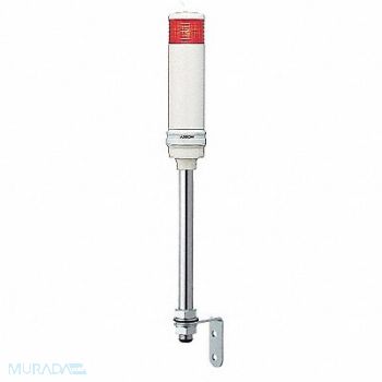 SCHNEIDER ELECTRIC Tower Light 60mm Red Support Tube Mount, 34D595