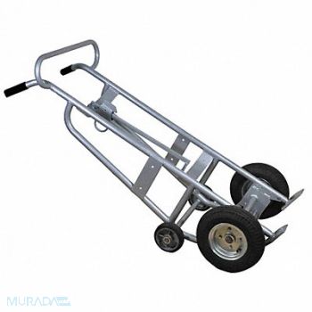 DAYTON Drum Hand Truck 700 lb Aluminum Silver, 34D654