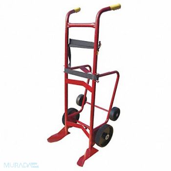 DAYTON Drum Hand Truck 1000 lb Steel Red, 34D665