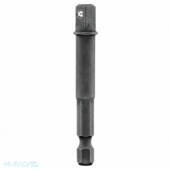 DEWALT Impct Skt Adpt Steel Blk 1/4 in PK25, 34D710