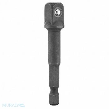 DEWALT Impct Skt Adpt Steel Blk 1/4 in PK25, 34D711
