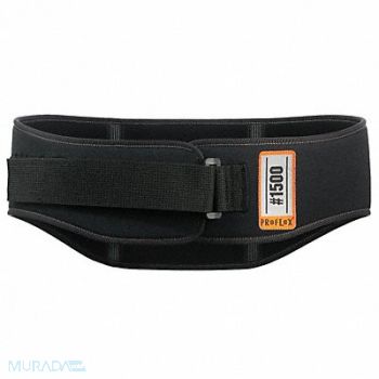 PROFLEX BY ERGODYNE Back Support XL 7-3/4inW Black, 34DW07