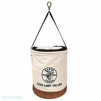 KLEIN TOOLS Bucket Bag Canvas Straight Wall OffWhite, 34E639