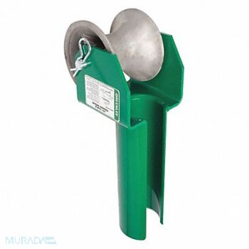 GREENLEE Cable Puller Sheave Al 5 6 500 lb Cap., 34E887