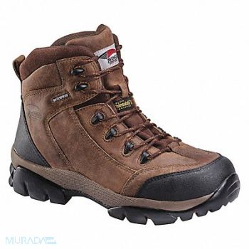 AVENGER SAFETY FOOTWEAR 6 Work Boot 8-1/2 M Brown Composite PR, 34EM59