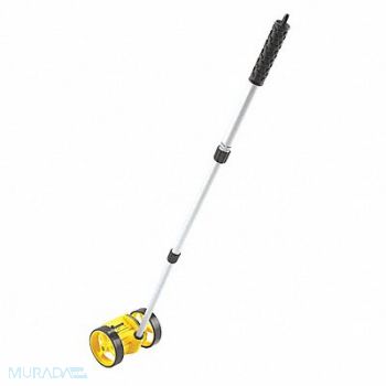 ROLATAPE Measuring Wheel Dual 1 ft 4 In Dia Ylw, 34F780