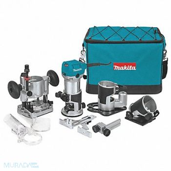 MAKITA Router Kit Corded 1.25 hp, 34G803