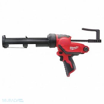 MILWAUKEE Caulk Gun 12V DC 10 oz Open Frame, 34G843