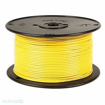 BATTERY DOCTOR Primary Wire 16 AWG 1 Cond 100 ft Yellow, 34GC50