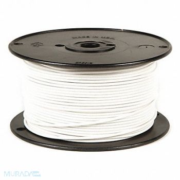 BATTERY DOCTOR Primary Wire 14 AWG 1 Cond 100 ft White, 34GC28
