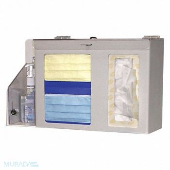 BOWMAN DISPENSERS Respiratory Hygiene Station Plastic, 34GE32