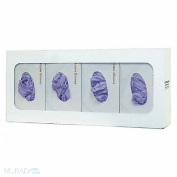 BOWMAN DISPENSERS Glove Box Dispenser 4 Boxes, 34GE52