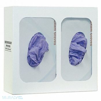 BOWMAN DISPENSERS Glove Box Dispenser 2 Boxes, 34GE59