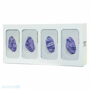 BOWMAN DISPENSERS Glove Box Dispenser 4 Boxes, 34GE61