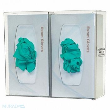 BOWMAN DISPENSERS Glove Box Dispenser 2 Boxes, 34GE65