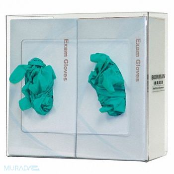 BOWMAN DISPENSERS Glove Box Dispenser 2 Boxes, 34GE85