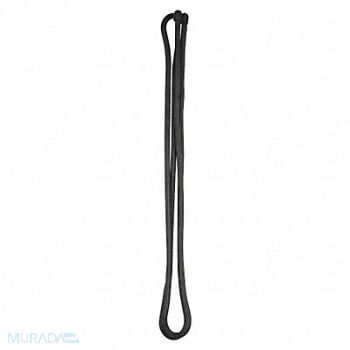 NITE IZE Gear Tie Black 64 in Rubber Steel, 34GN75