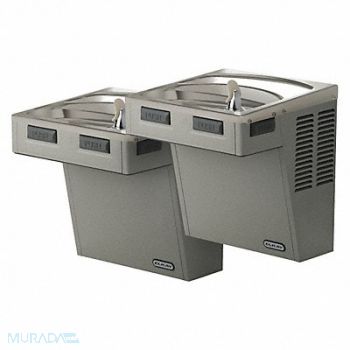 ELKAY Two-Level Drinkng Ftn H 27in D 18 5/8in, 34J959