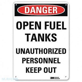 LYLE Danger Sign 10 in x 7 in Plastic, 44UY89