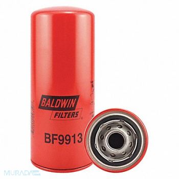 BALDWIN FILTERS Fuel Filter Spin-On 3-45/64 in.L, 34NN04