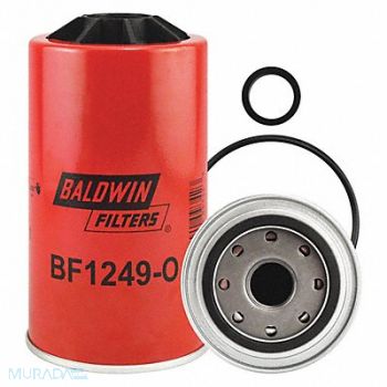 BALDWIN FILTERS Fuel Filter Spin-On 3-13/16 in.L, 34NN05