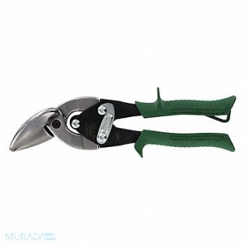 MIDWEST SNIPS Aviation Snips Right/Straight 9-3/4 In, 34RF81