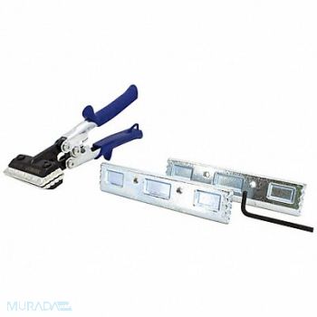 MIDWEST SNIPS Hand Seamer Set Straight Straight, 34RF91