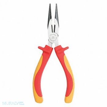 JONARD TOOLS Long Nose Plier 6-1/2 L Smooth, 34RP99