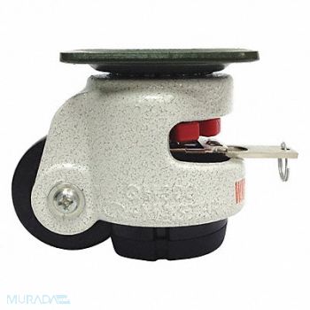 GRAINGER APPROVED Leveling Plate Caster Swivel 275 lb., 34RU52