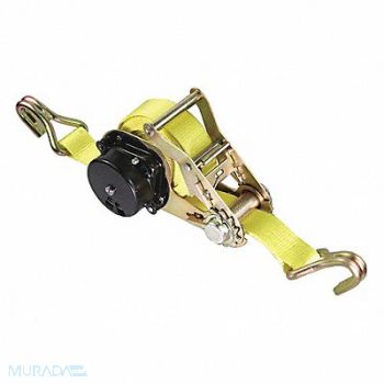 GRAINGER APPROVED Tie Down Strap Rtrctble Ratchet 20ft., 34RY83