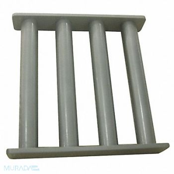 GRAINGER APPROVED MagneticGrate Rectnglr Ceramic 8inLx8inW, 34TA02