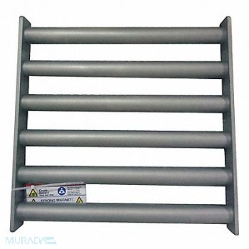 GRAINGER APPROVED MagntcGrate Rectnglr Ceramic 12inLx12inW, 34TA06