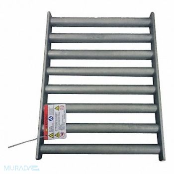 GRAINGER APPROVED MagntcGrate Rectnglr Ceramic 12inLx16inW, 34TA07