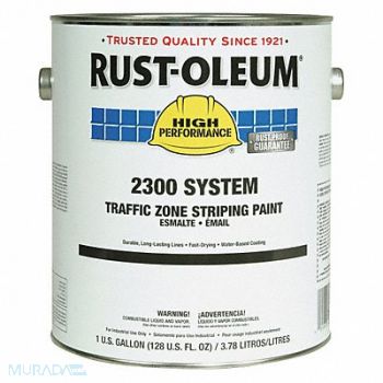 RUST-OLEUM J0449 Traffic Striping Paint 1gal Traffic Blue, 34UL61