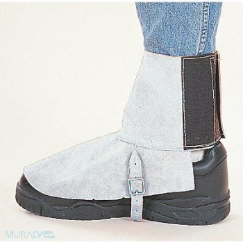 STEEL GRIP Spats Leather Hook-and-Loop PR, 40ZJ96