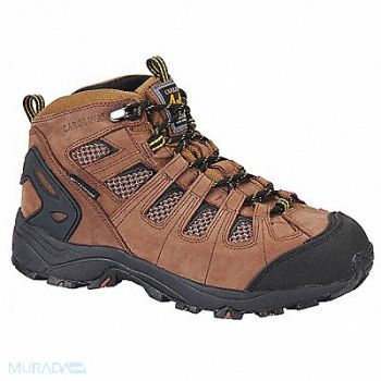 CAROLINA SHOE Hiker Boot 8-1/2 D Brown Composite PR, 34VJ48