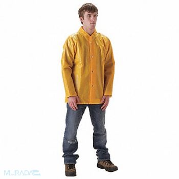 NASCO Rain Jacket Unrated Yellow XL, 34WK54