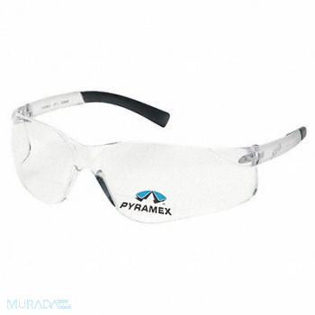 PYRAMEX J5912 Bifocal Safety Read Glasses +2.50 Clear, 34WR20