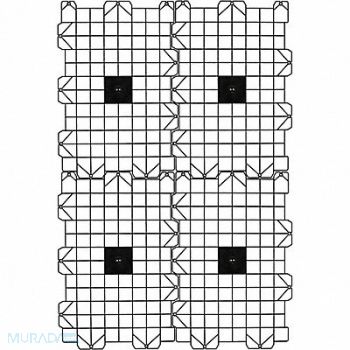 ATTIC DEK Attic Plastic Flooring PK 4, 804U82