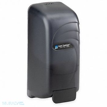 SAN JAMAR Soap Dispenser 800ml Plastic Black, 9UFW6
